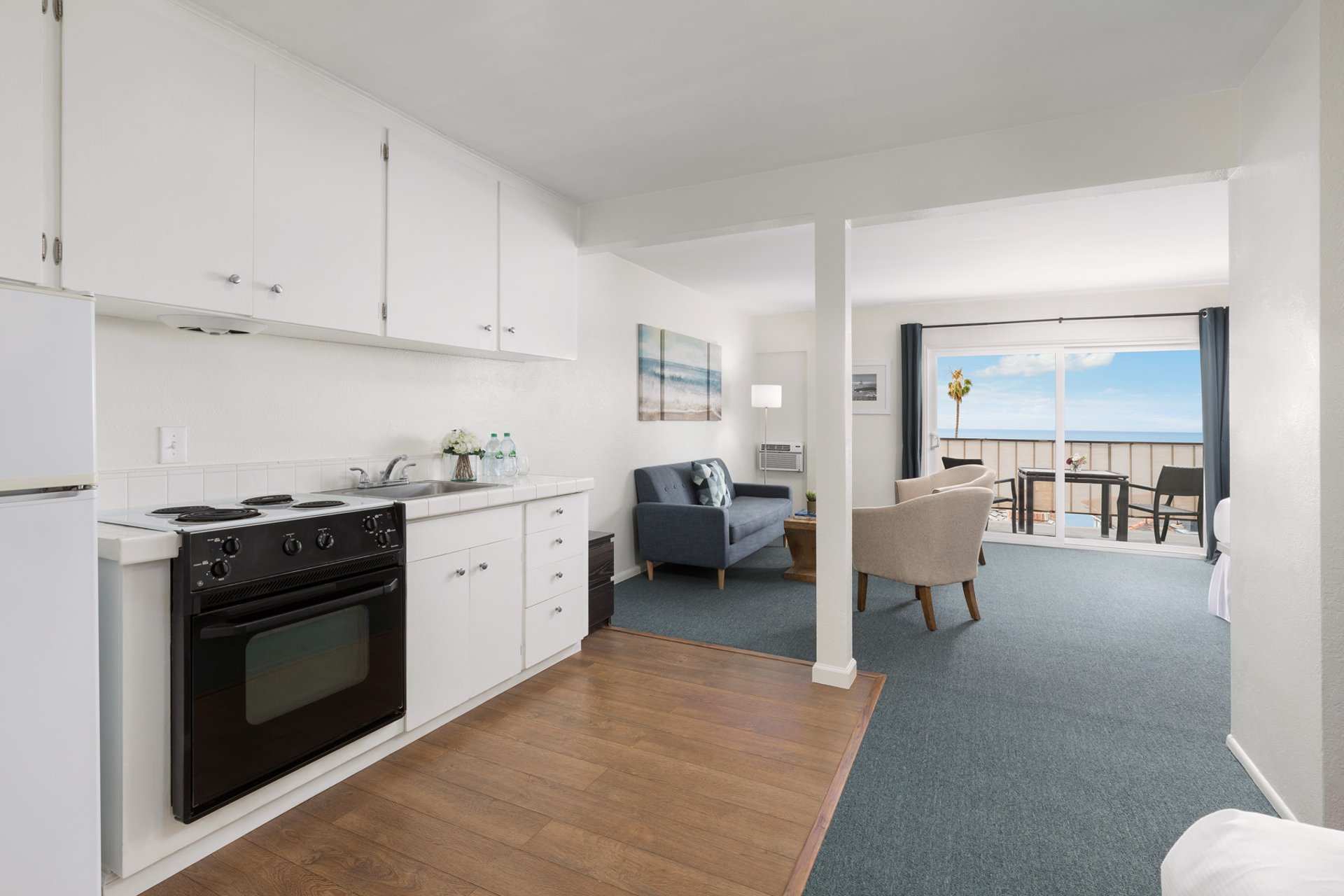 Ocean View Studio Suite Kitchen