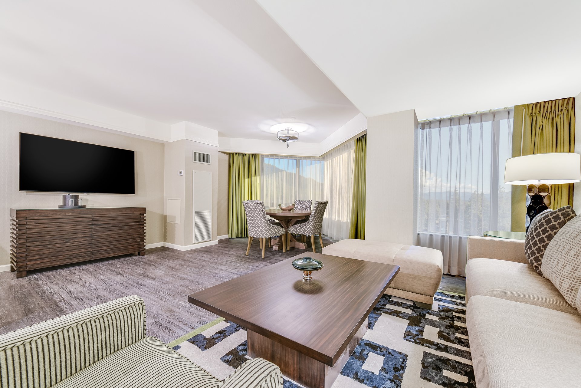 Lake View Balcony Suite, 1 King, Living Room.jpg