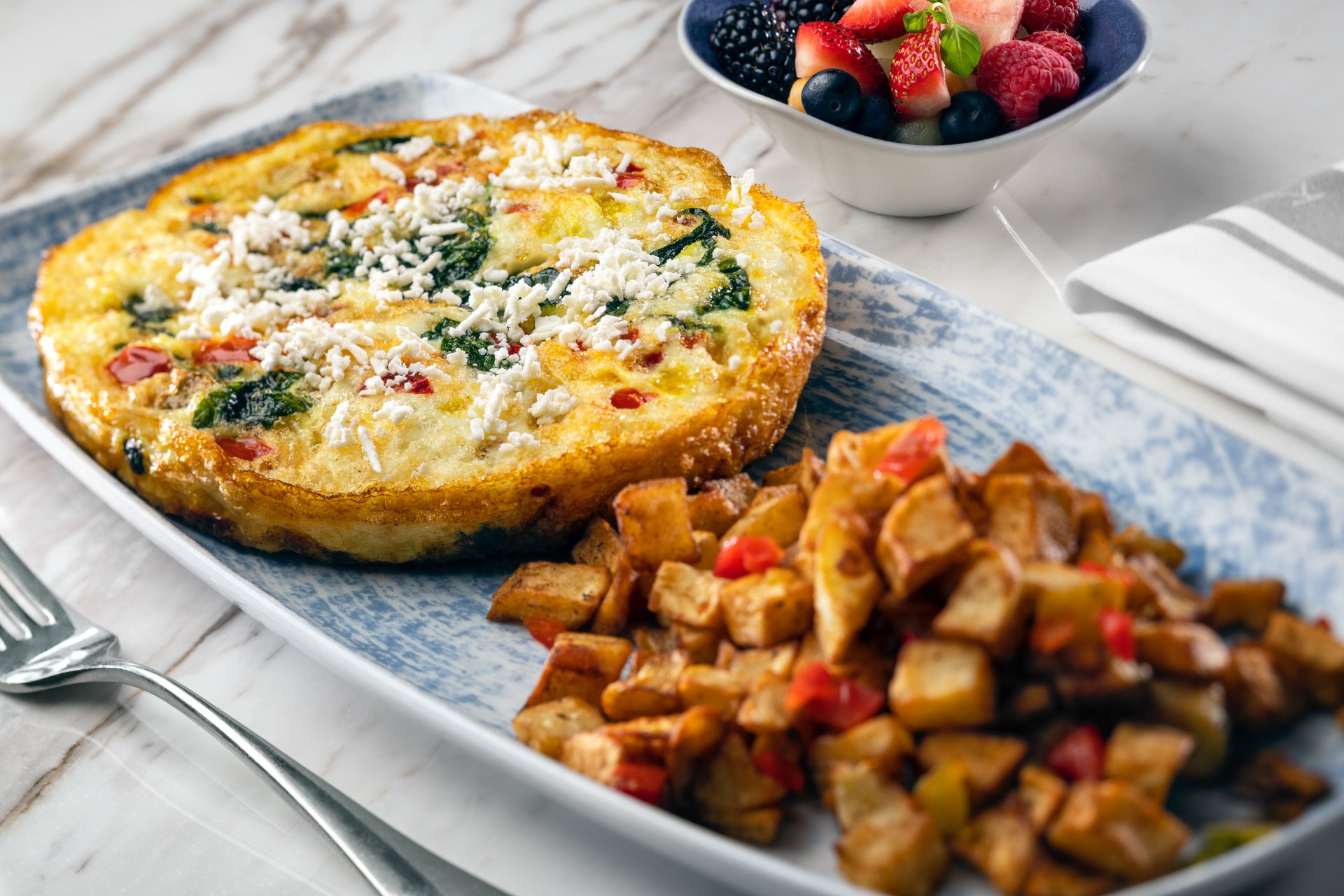20220504_RW_Kitchen_Food_Vegetable_Frittata_v3.jpg | Conrad Las Vegas at Resorts World