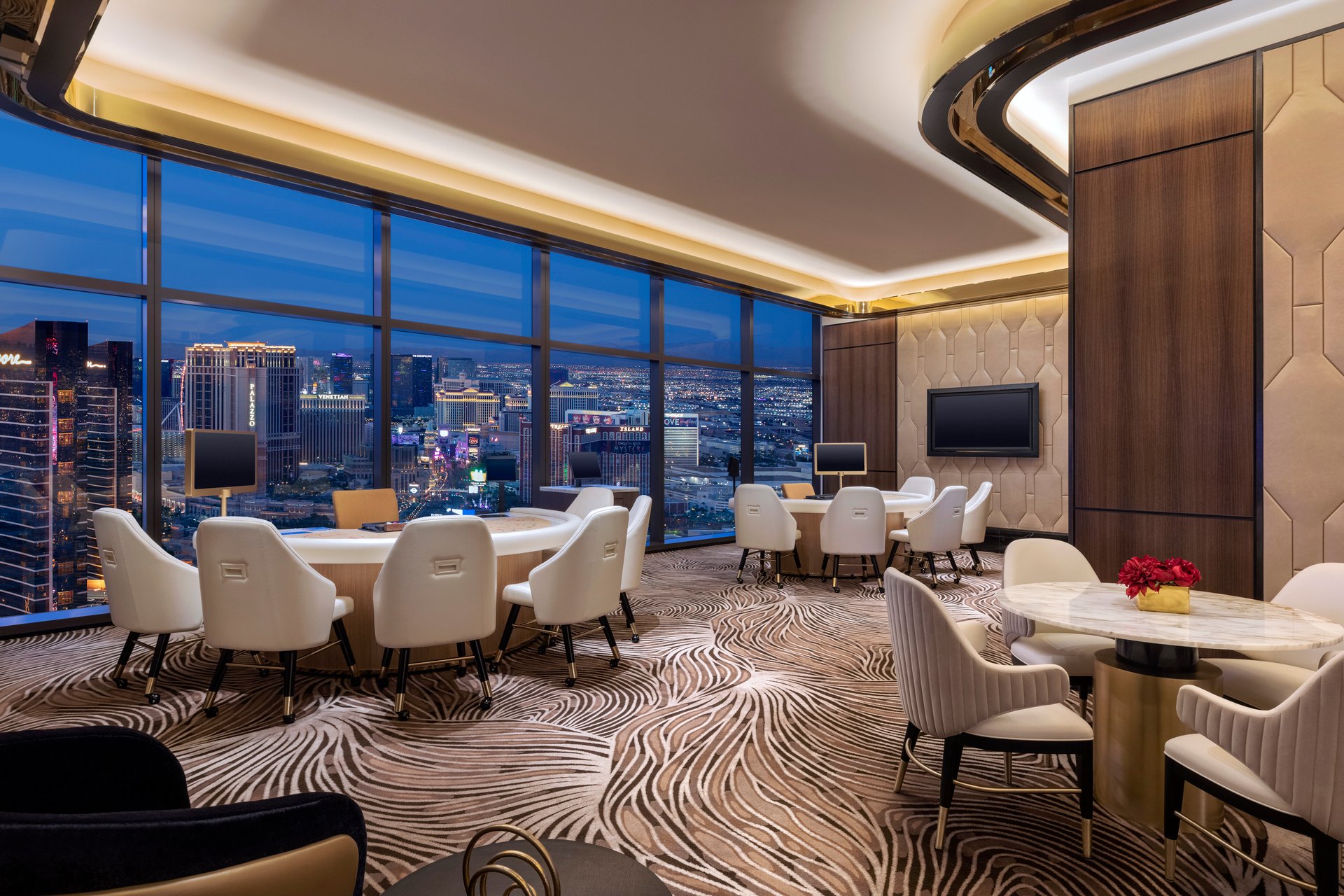 Alle Lounge on 66 Sky Gaming.jpg | Conrad Las Vegas at Resorts World