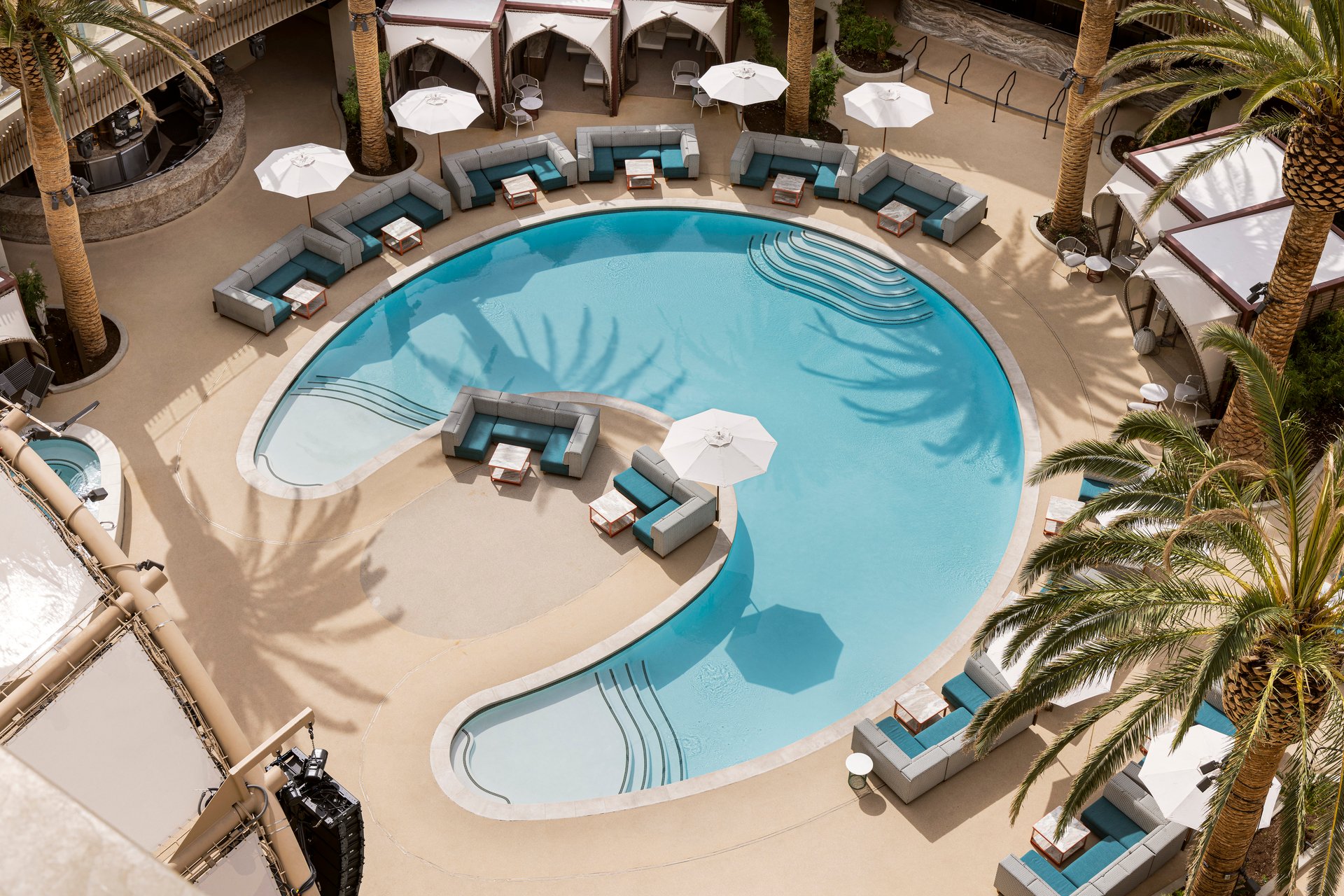 Ayu Overhead Pool.jpg | Conrad Las Vegas at Resorts World