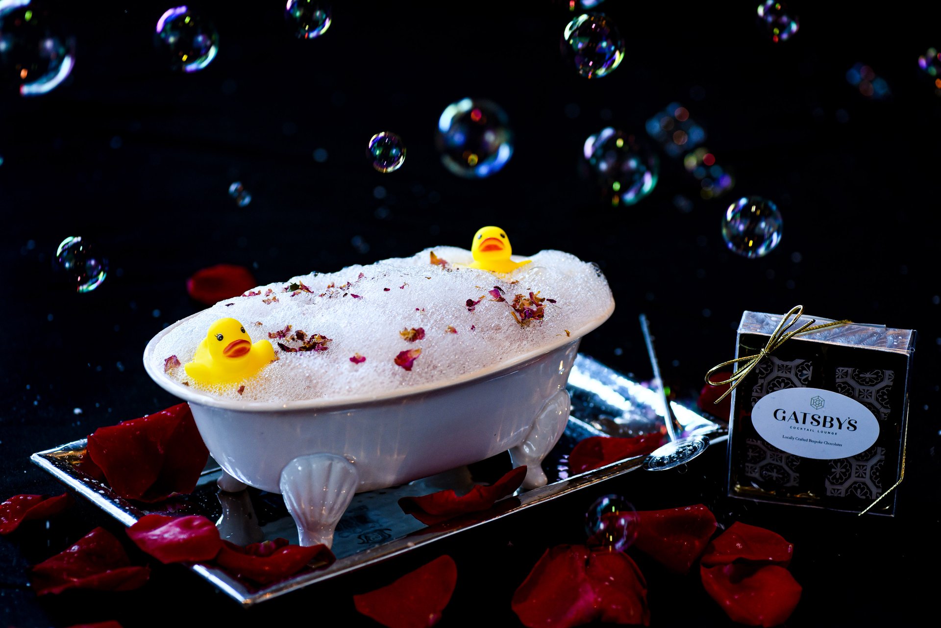 Champagne Bubble Bath.jpg | Conrad Las Vegas at Resorts World