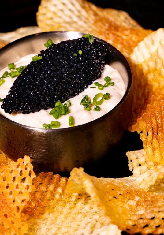 Chips and Caviar 2.jpg | Conrad Las Vegas at Resorts World