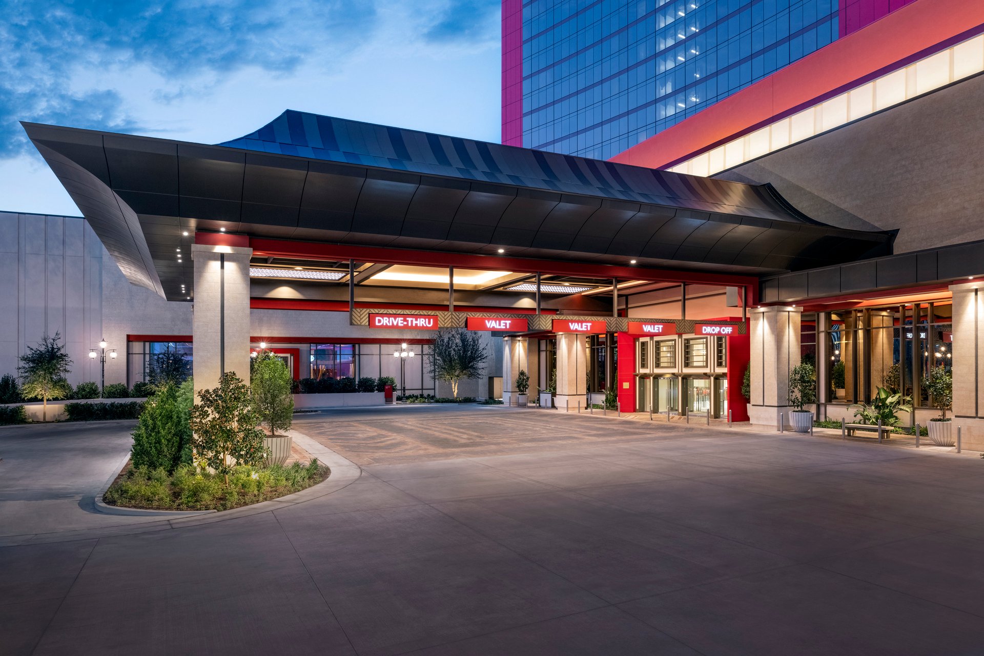 Conrad Las Vegas Porte Cochere.jpg | Conrad Las Vegas at Resorts World