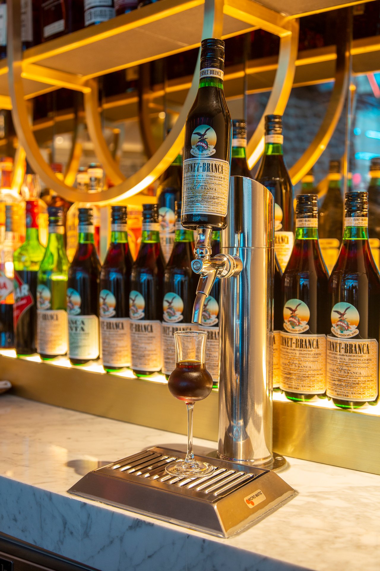 Fernet Branca Tap.jpg | Conrad Las Vegas at Resorts World