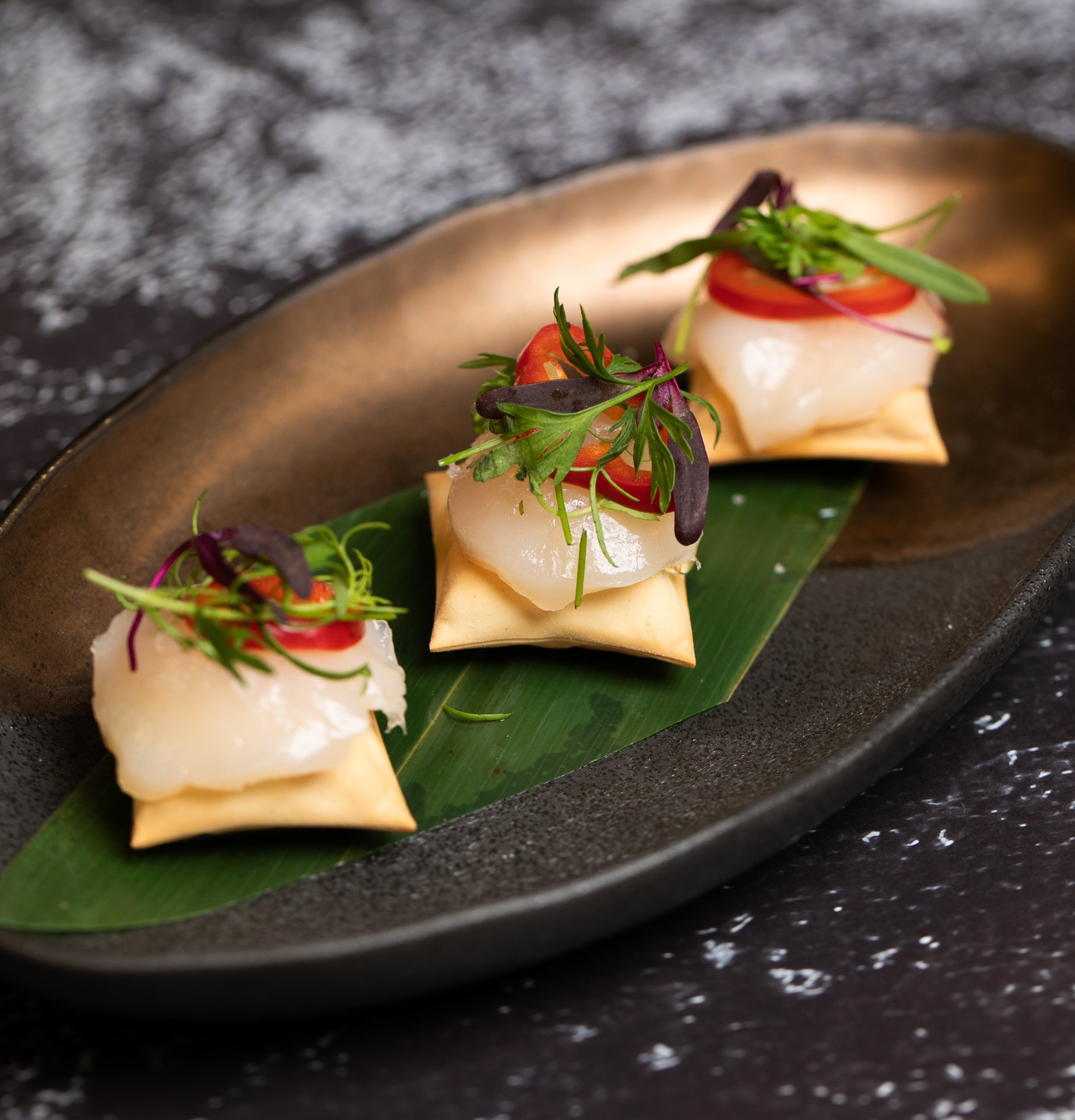 Fuhu - Hokkaido Scallop Bantal.jpg | Conrad Las Vegas at Resorts World