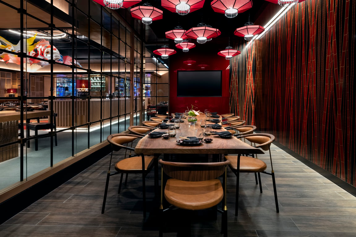 Kusa Nori_Private Dining Room.jpg | Conrad Las Vegas at Resorts World