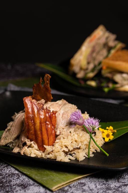 Pepita's Kitchen– Lechon & Truffled Rice– Credit Meg Blair 2.jpg | Conrad Las Vegas at Resorts World