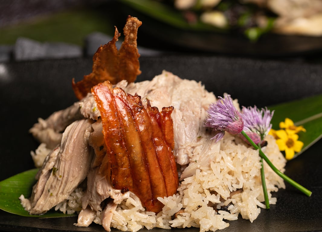 Pepita's Kitchen– Lechon & Truffled Rice– Credit Meg Blair.jpg | Conrad Las Vegas at Resorts World