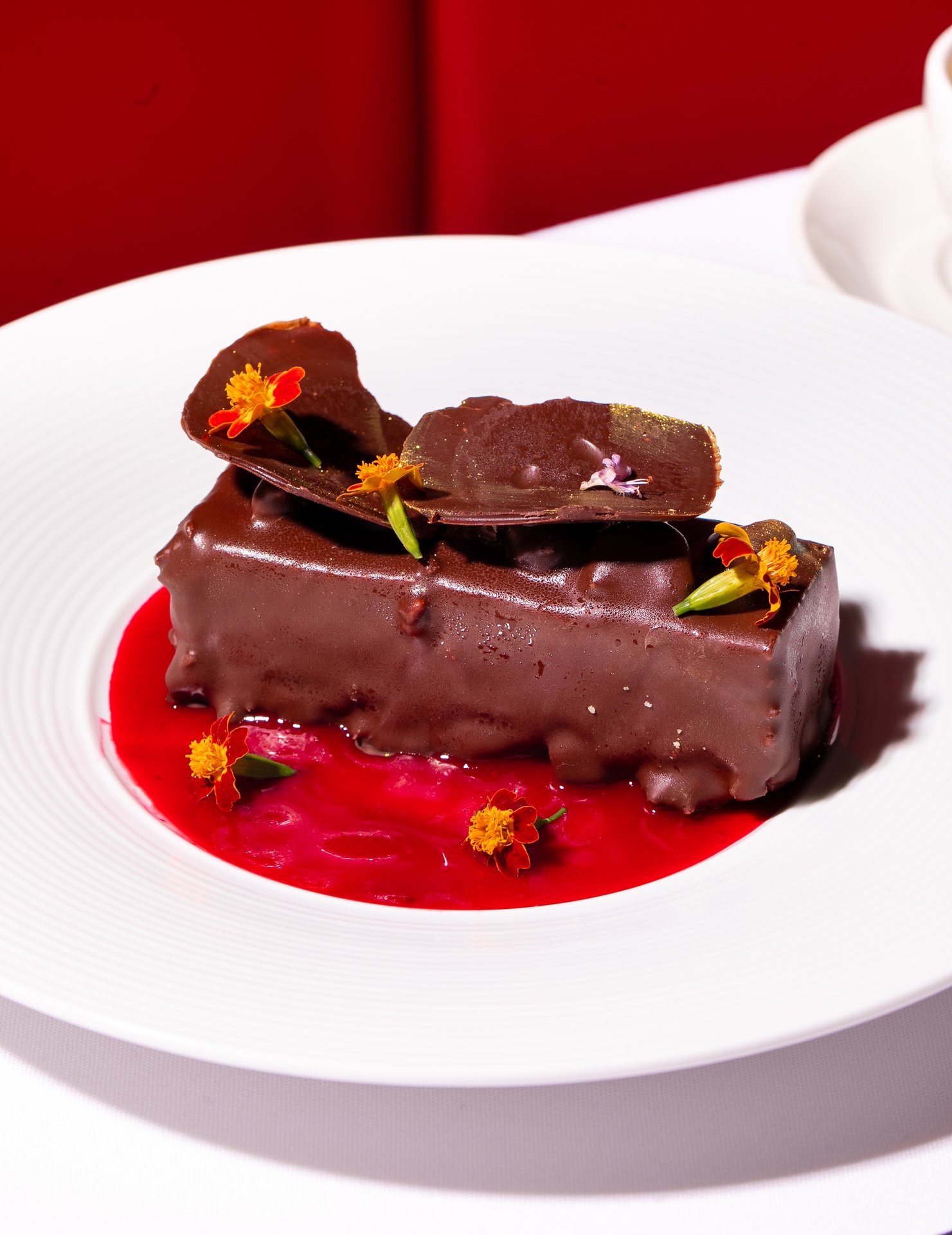 Raspberry Chocolate Bar.jpg | Conrad Las Vegas at Resorts World