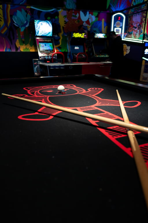 Redtail Pool Table.JPG | Conrad Las Vegas at Resorts World