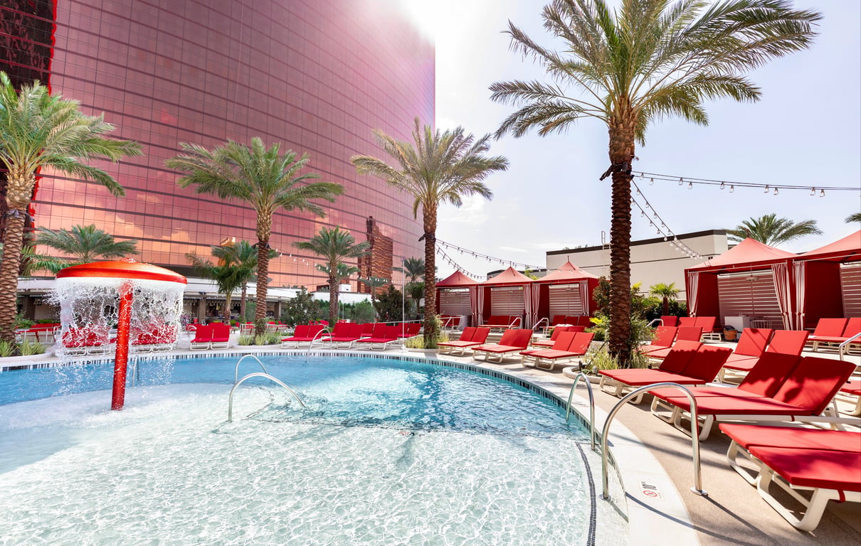 Resorts World Las Vegas - Cabana Pool - Credit Megan Blair.jpg | Conrad Las Vegas at Resorts World