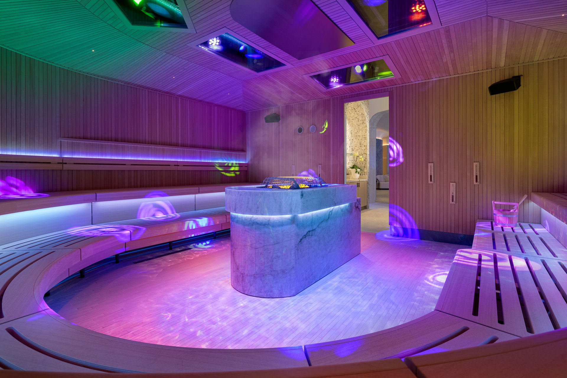 RW_Awana_Event Sauna.jpg | Conrad Las Vegas at Resorts World