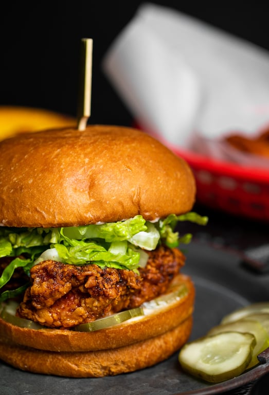 Streetbird – Spicy Fried Chicken Sandwich – Credit Meg Blair.jpg | Conrad Las Vegas at Resorts World