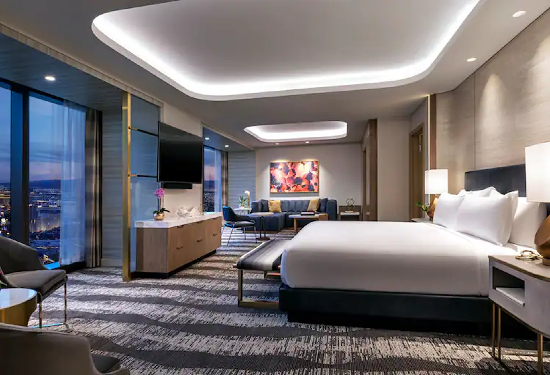 Strip-View-Two-Bedroom-Presidential-Suite