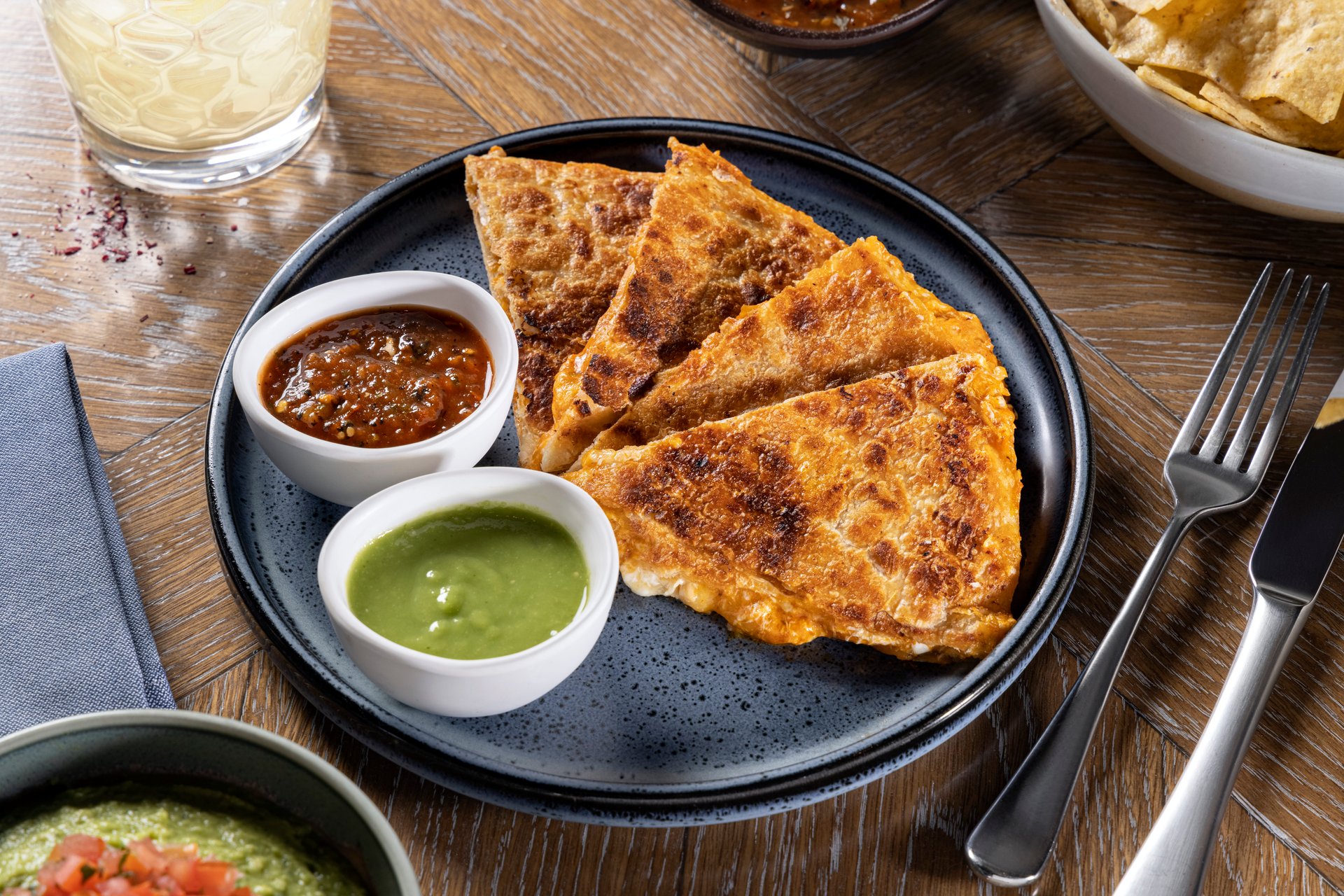 VIVA - Chicken Tinga Quesadilla.jpg | Conrad Las Vegas at Resorts World