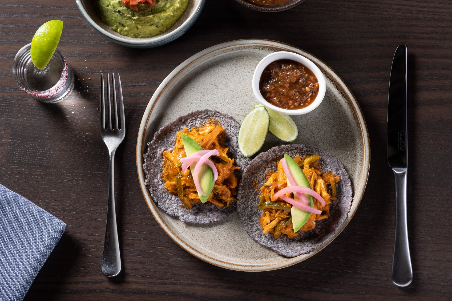 VIVA - Chicken Tinga Tacos.jpg | Conrad Las Vegas at Resorts World