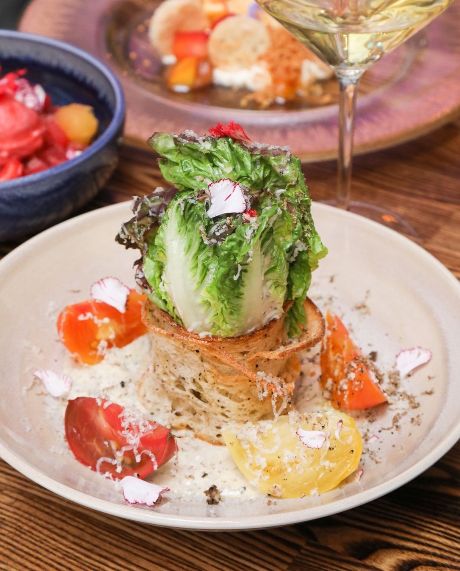 Wally's Truffle Caesar Salad.jpg | Conrad Las Vegas at Resorts World