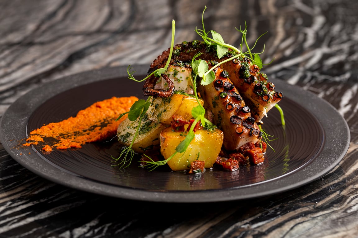 Zazu_Spanish Charred Octopus_©SabinOrr_005_LowRes.jpg | Conrad Las Vegas at Resorts World