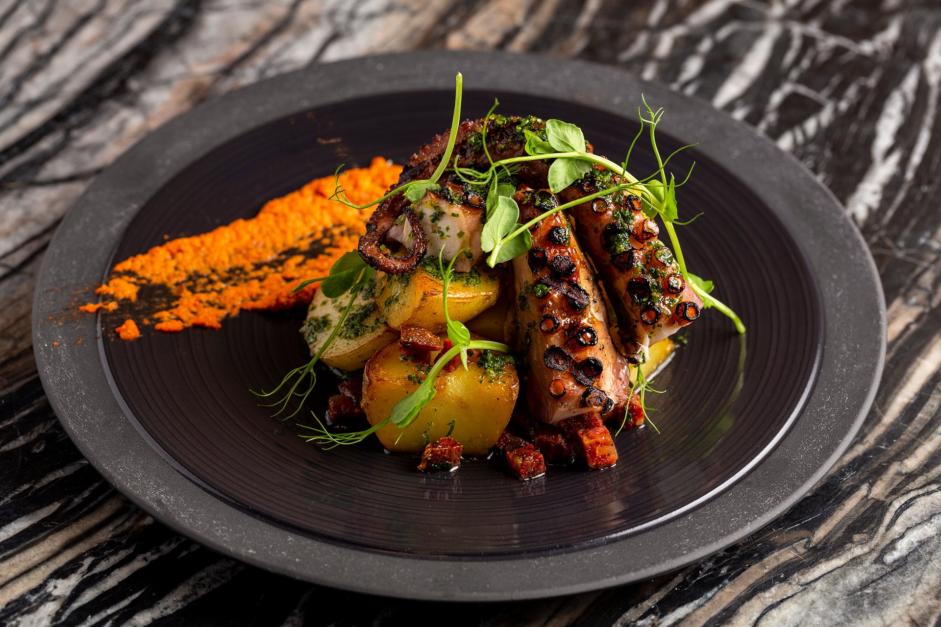 Zazu_Spanish Charred Octopus_©SabinOrr_011_LowRes.jpg | Conrad Las Vegas at Resorts World