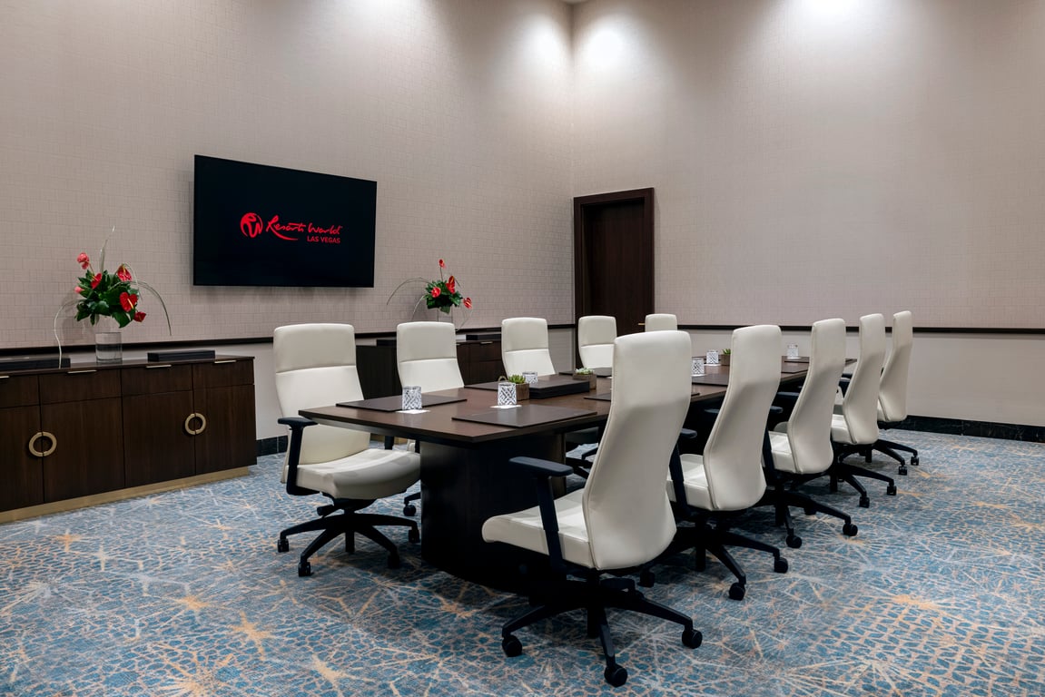 Boardroom | Crockfords Las Vegas, LXR Hotels and Resorts