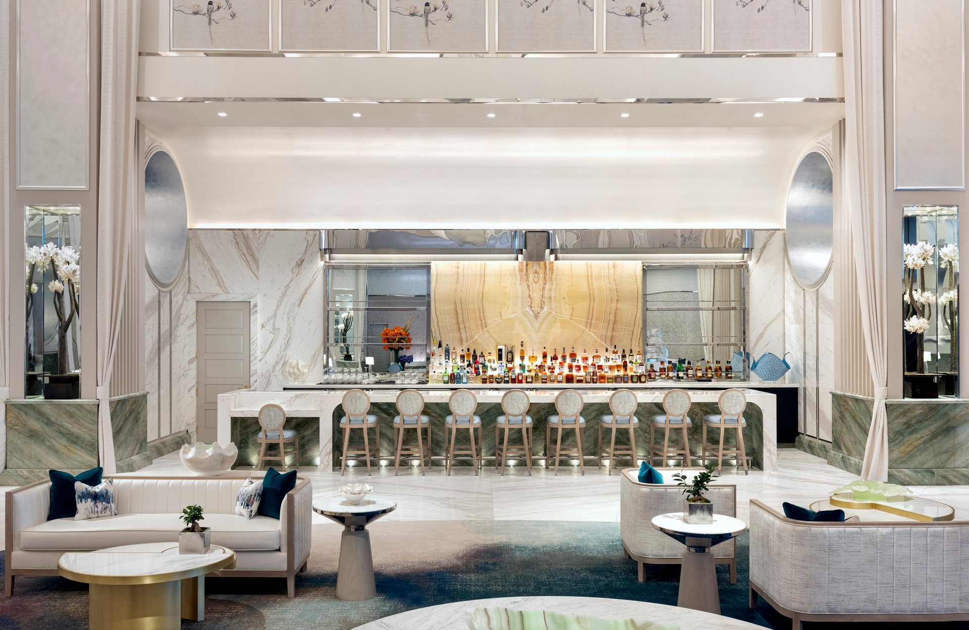 Crockfords Las Vegas - Lobby Bar | Crockfords Las Vegas, LXR Hotels and Resorts