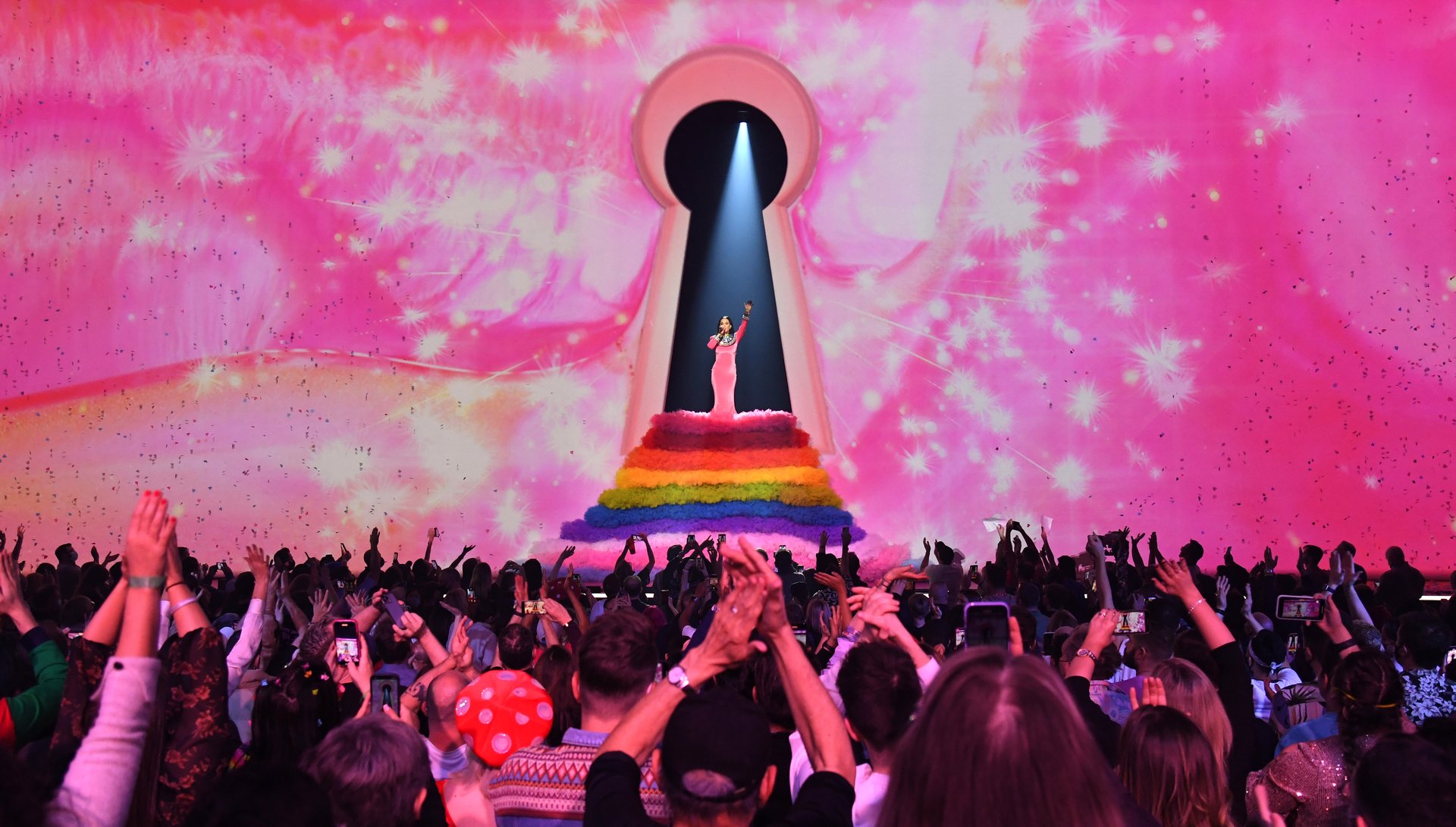 Katy Perry PLAY 12.29_credit Getty Images Kevin Mazur (35).jpg | Crockfords Las Vegas, LXR Hotels and Resorts
