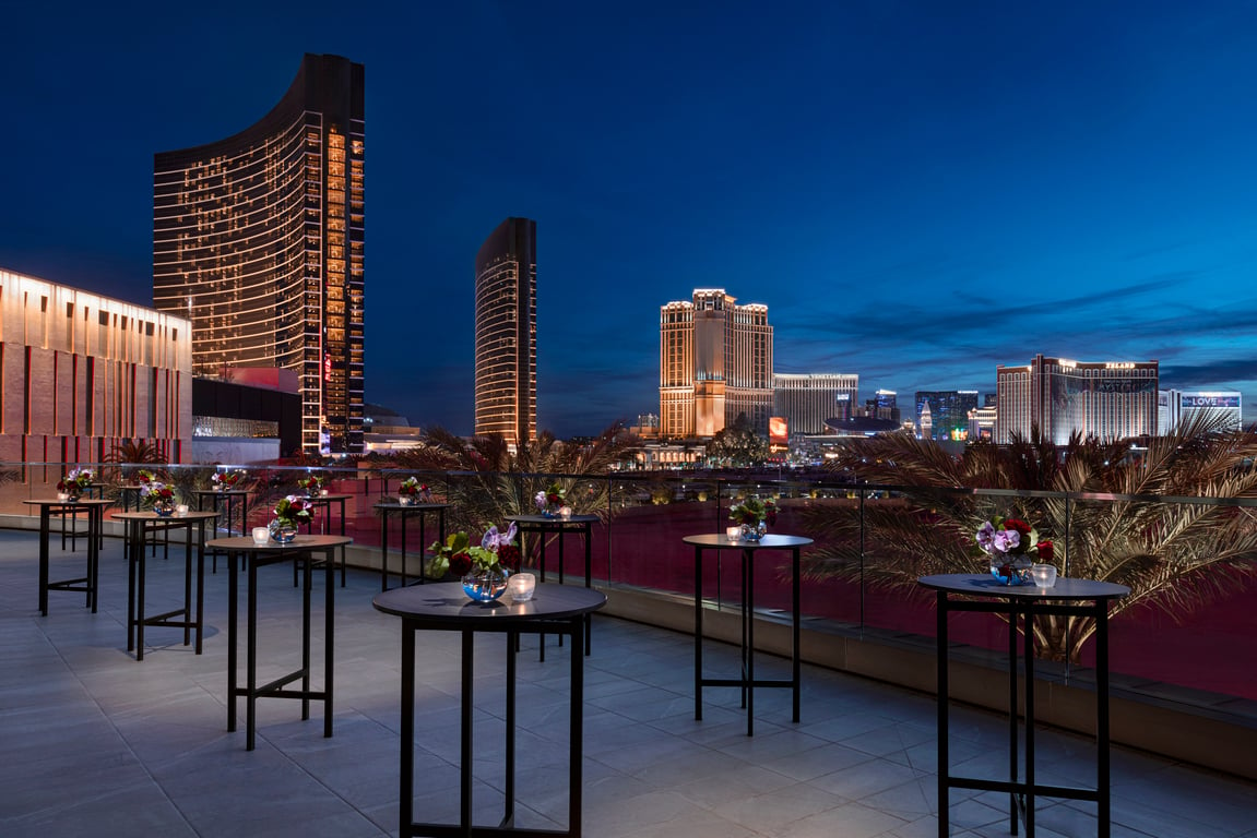 Lily Ballroom Balcony | Crockfords Las Vegas, LXR Hotels and Resorts