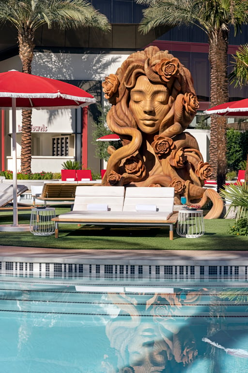 Main Pool | Crockfords Las Vegas, LXR Hotels and Resorts