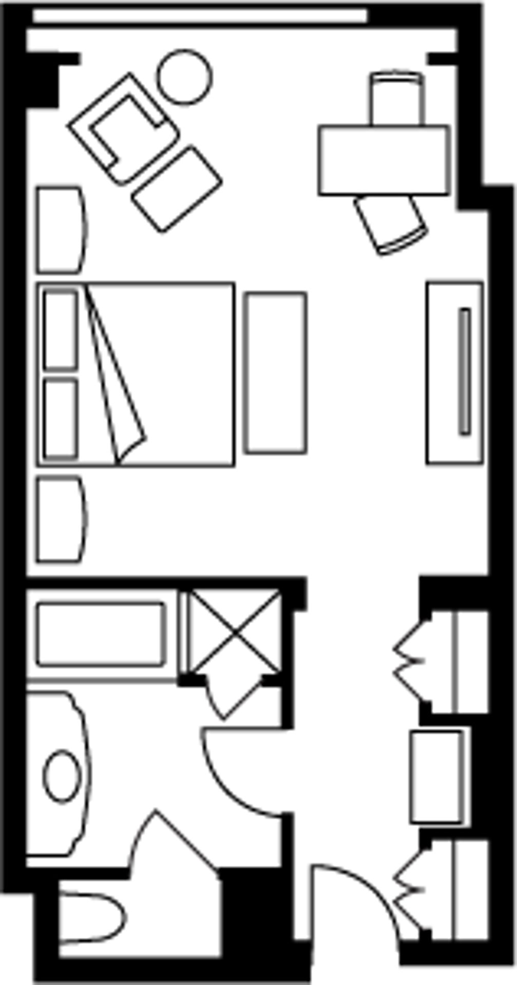 Superior Room Floorplan