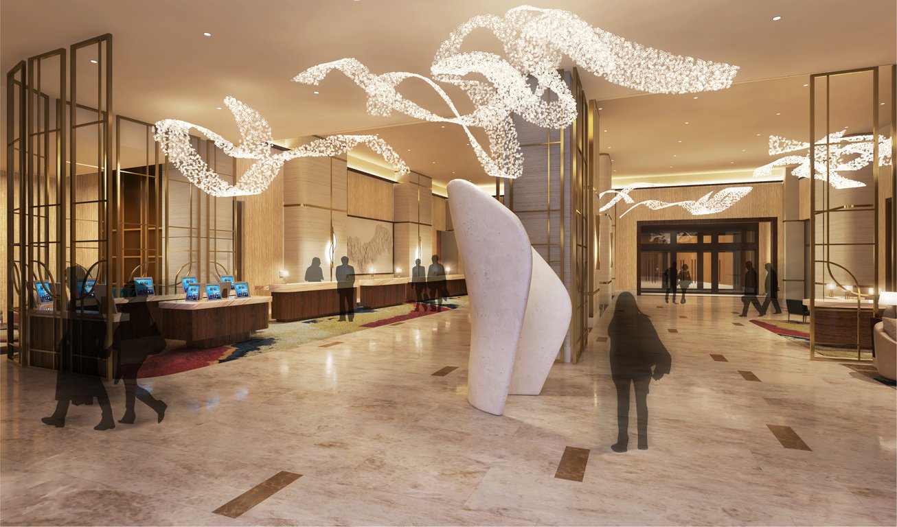 Lobby Rendering | Las Vegas Hilton at Resorts World