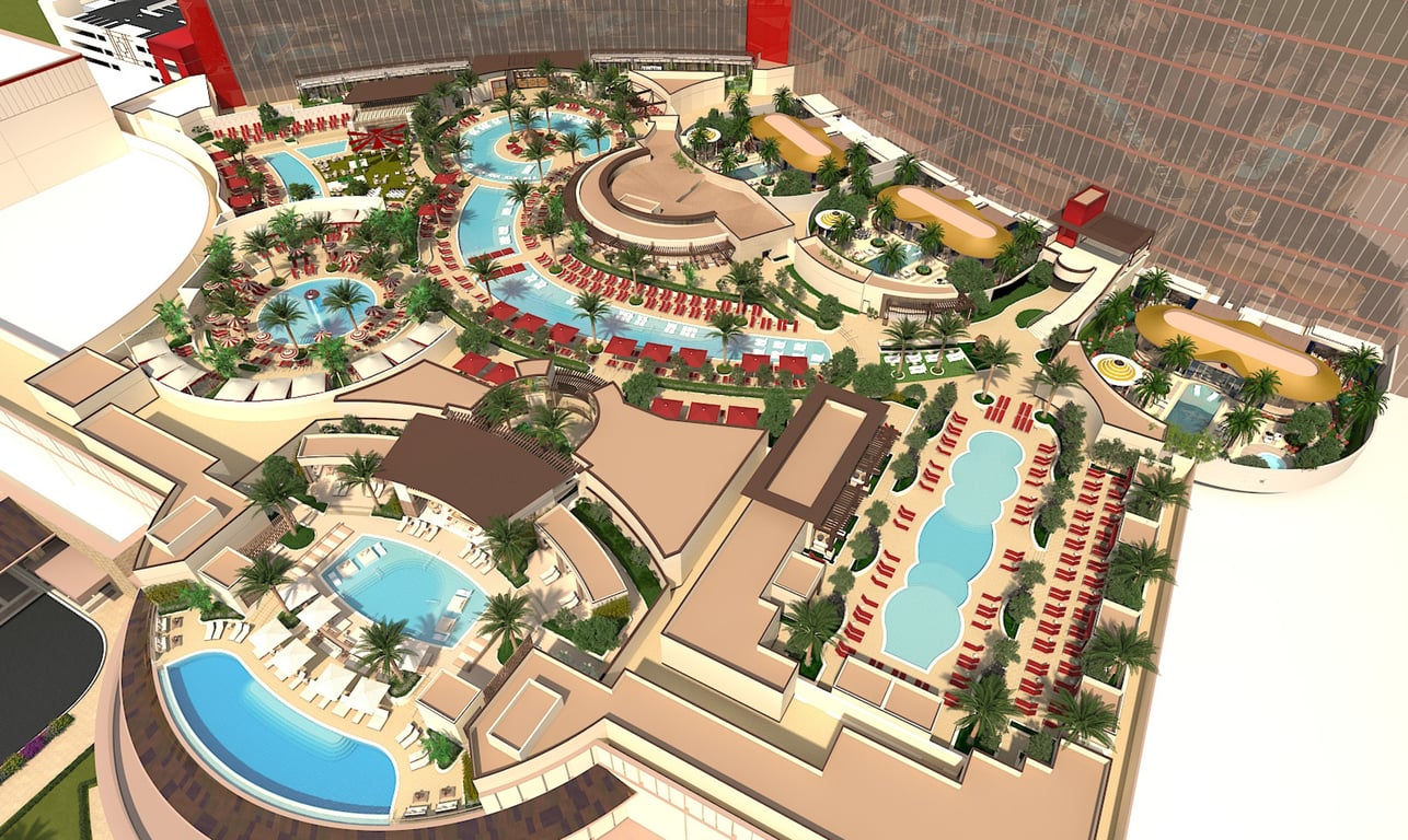 Pool Complex | Las Vegas Hilton at Resorts World
