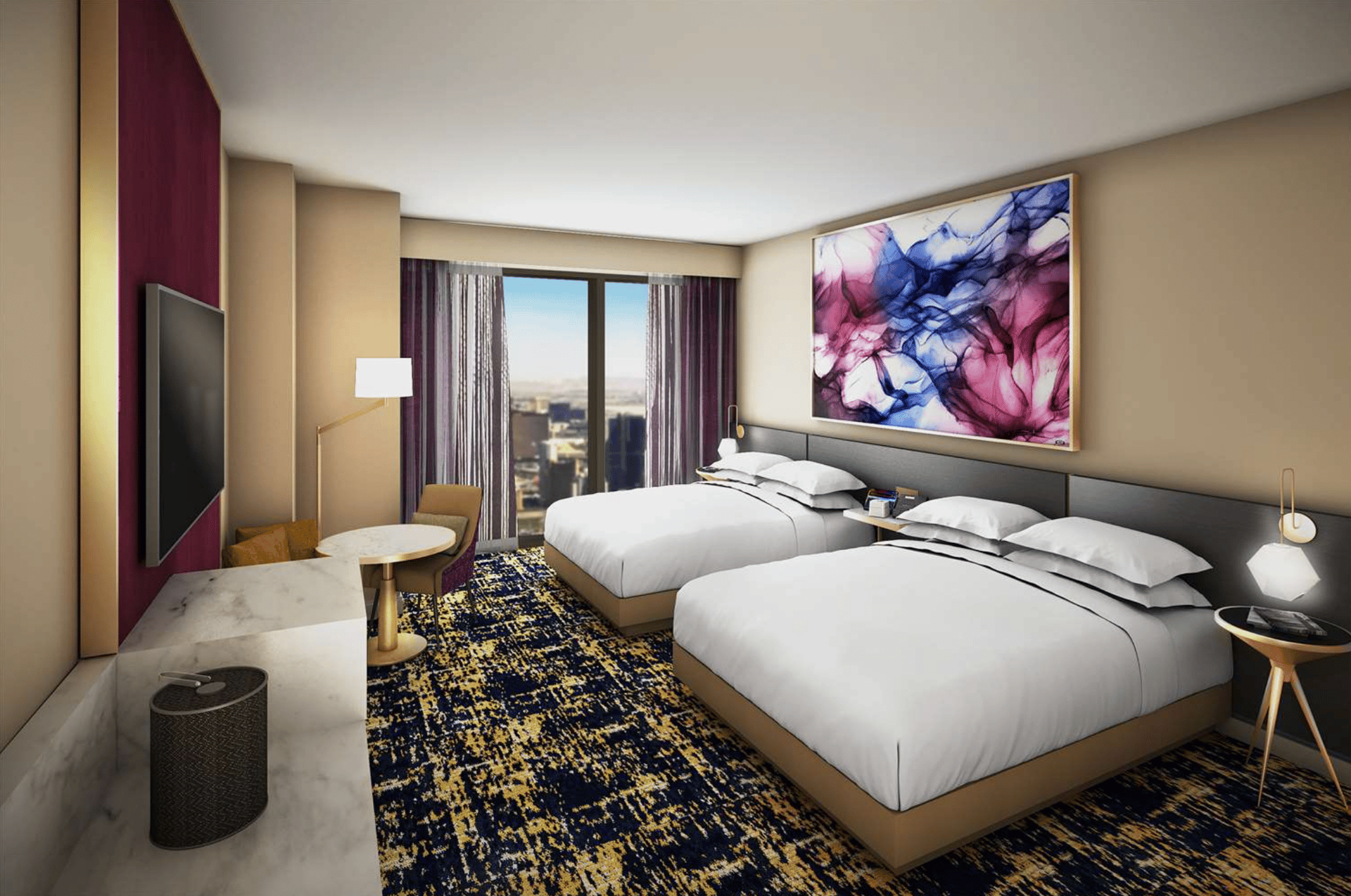 Queen Beds