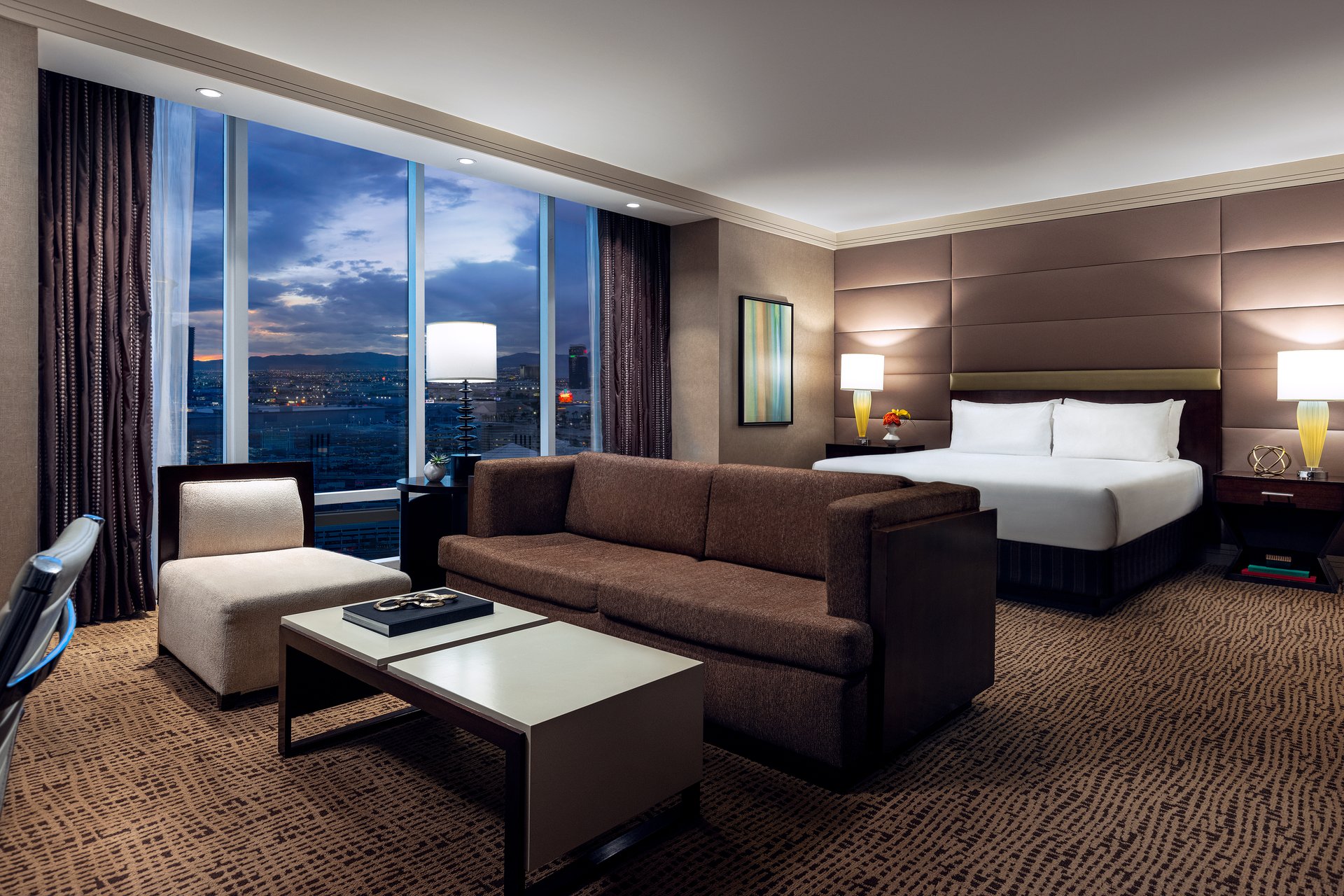 Mirage Suite - Bedroom & Living Room