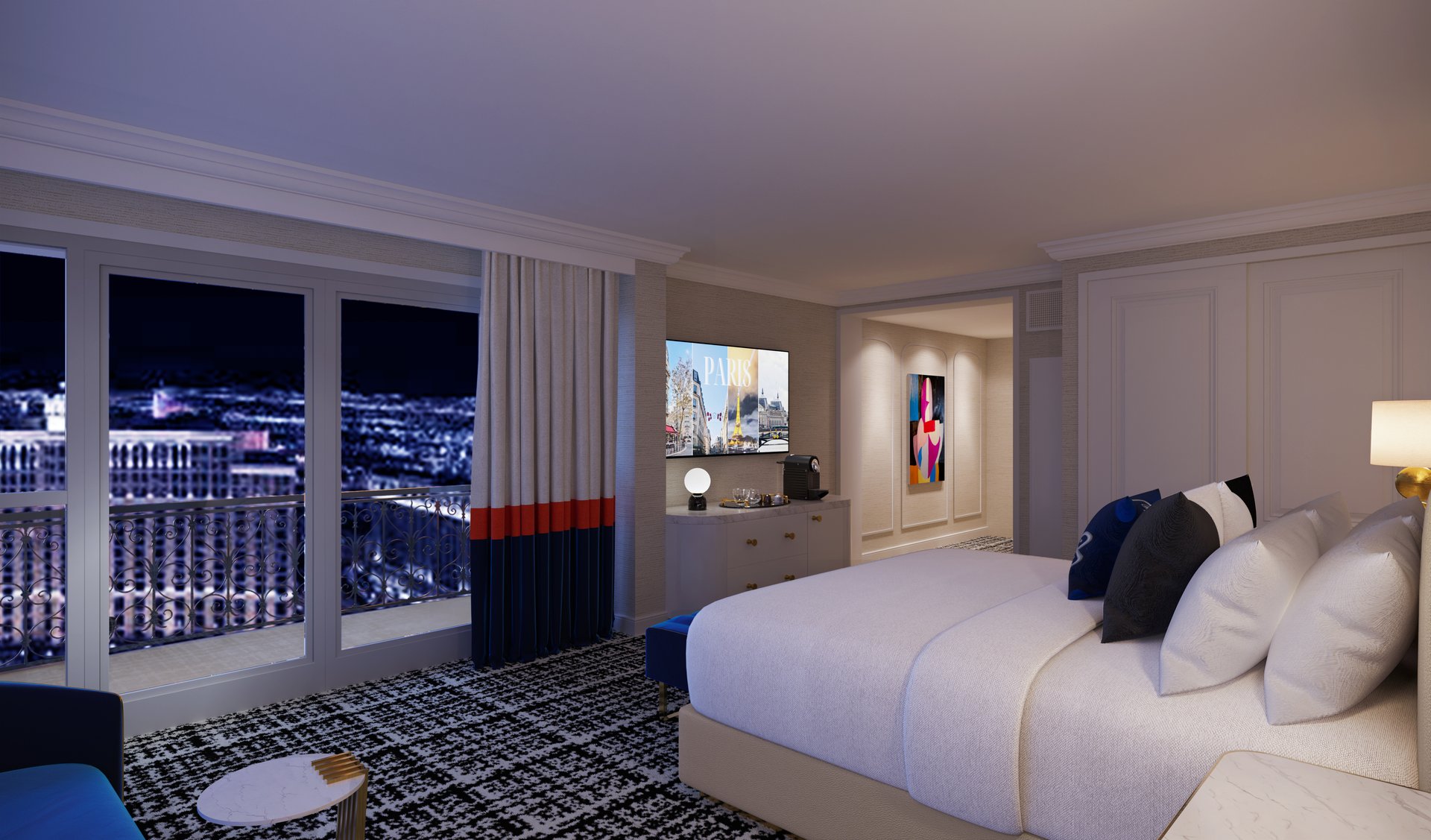 Paris Versailles Balcony King Bed Facing View.jpg