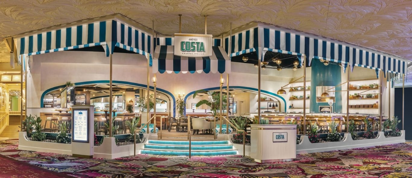 Osteria Costa Entrance.jpg | The Mirage Resort & Casino