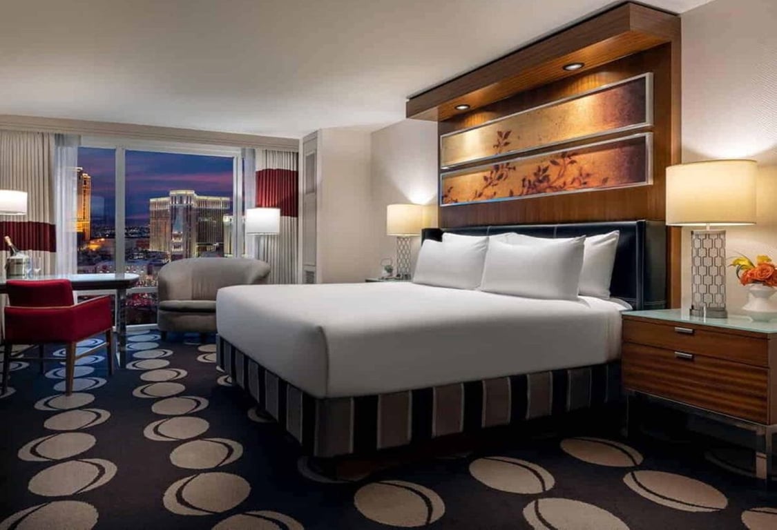 two-bedroom-tower-suite-bed.jpg | The Mirage Resort & Casino