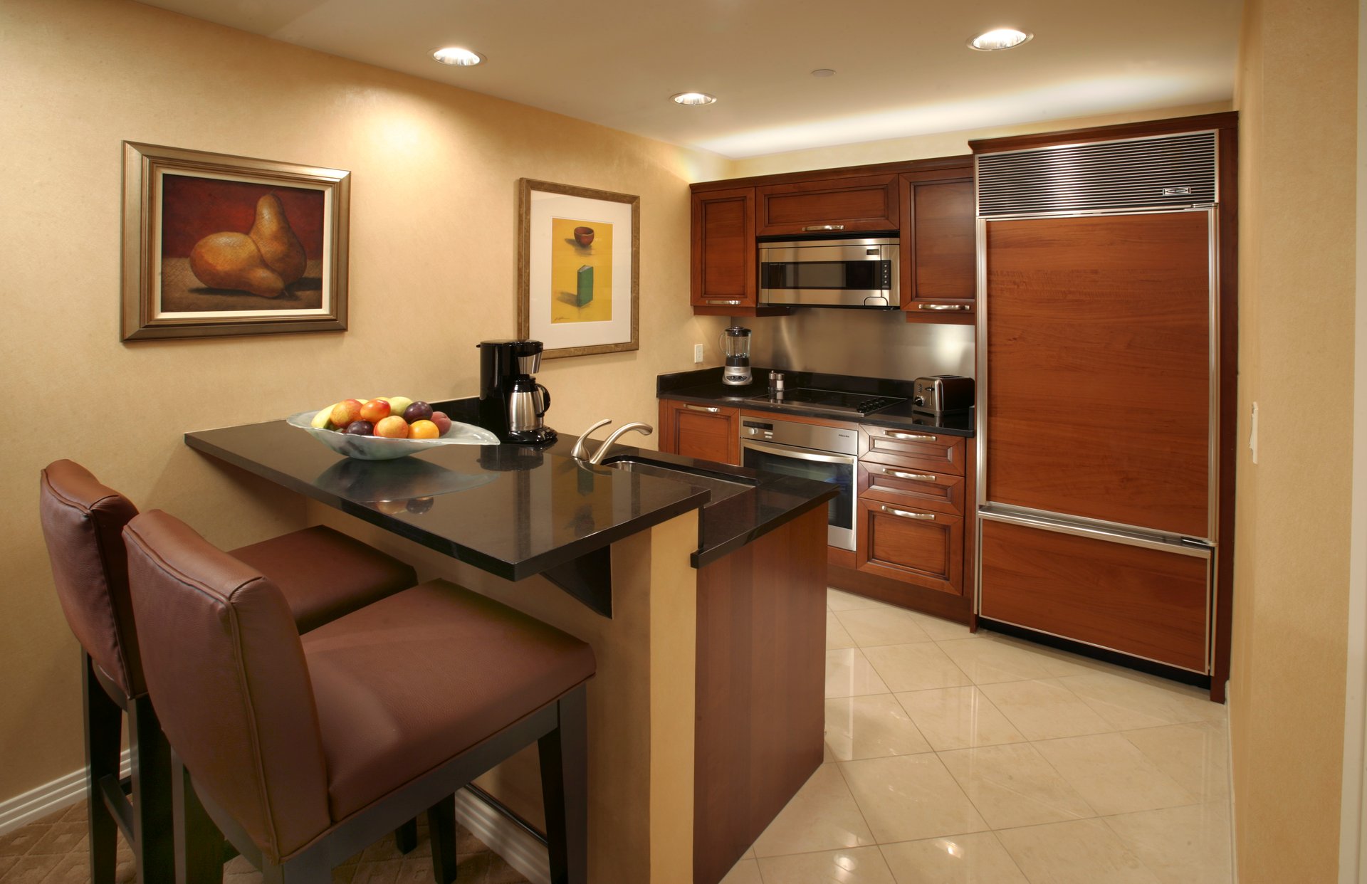 One Bedroom Balcony Suite Kitchen