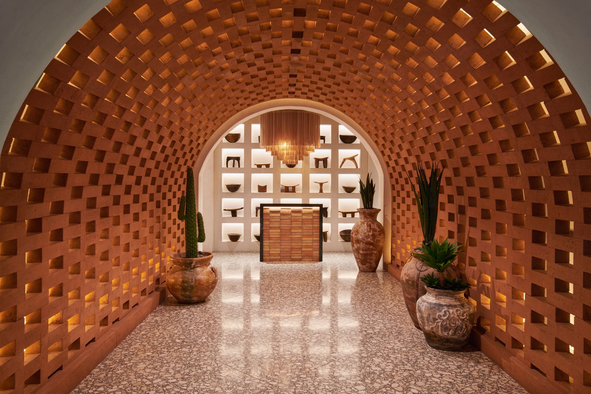Kassi Beach House Entrance | Virgin Hotels Las Vegas, Curio Collection by Hilton