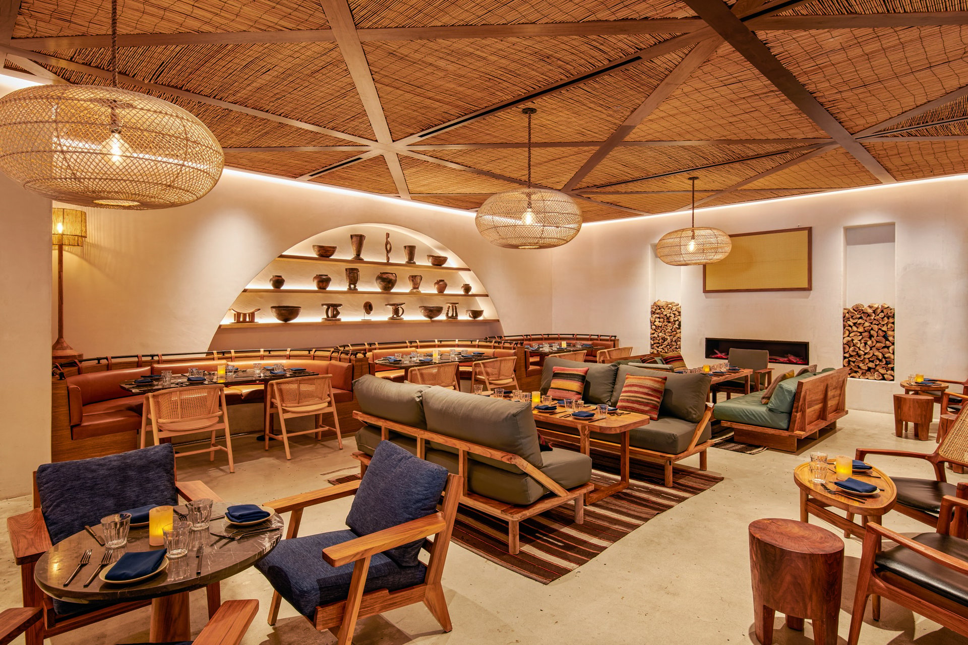 Kassi Beach House Seating | Virgin Hotels Las Vegas, Curio Collection by Hilton