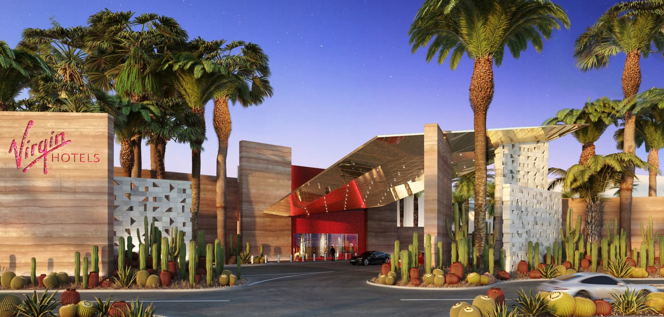 Main Entrance | Virgin Hotels Las Vegas, Curio Collection by Hilton