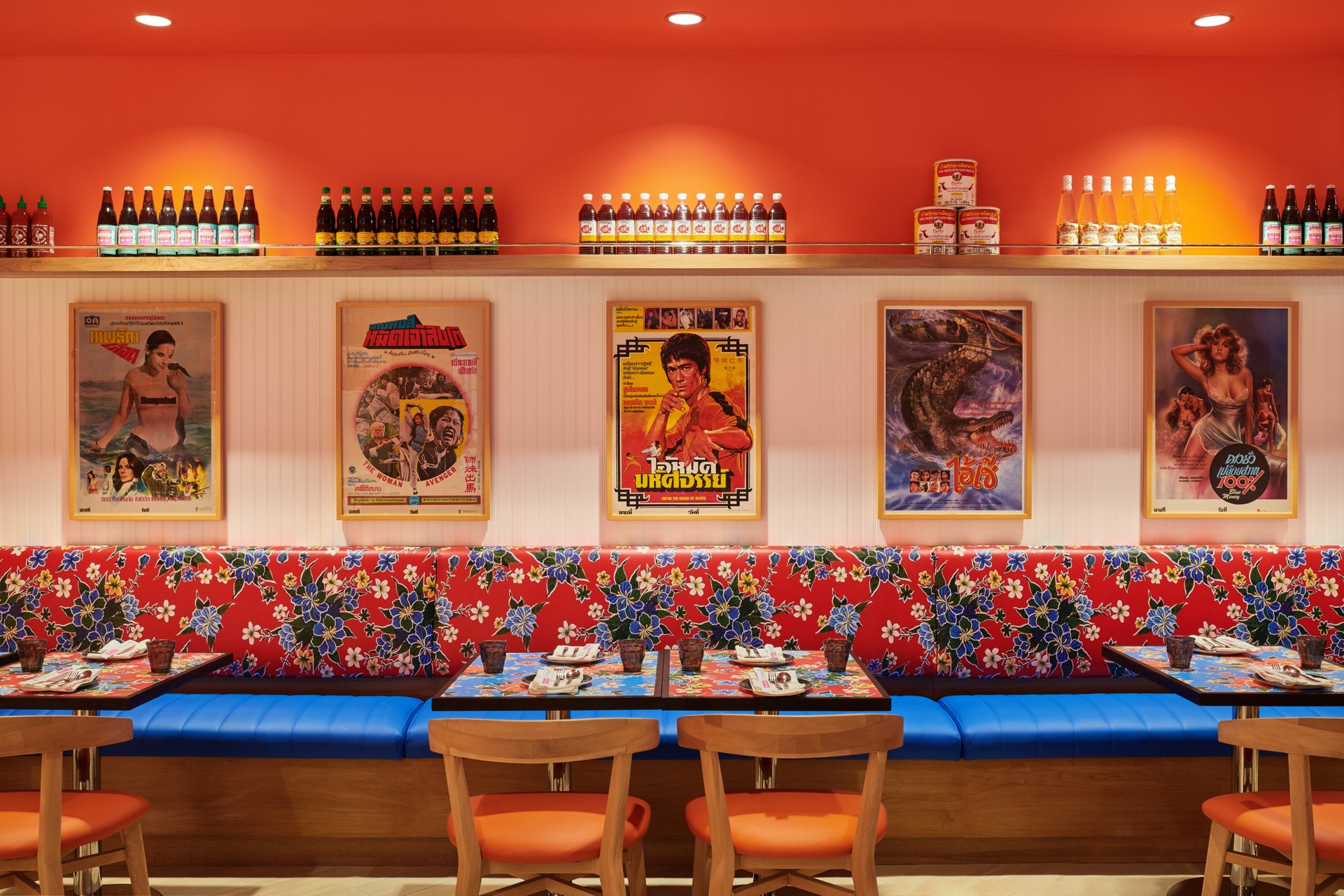 Night+Market Seating | Virgin Hotels Las Vegas, Curio Collection by Hilton