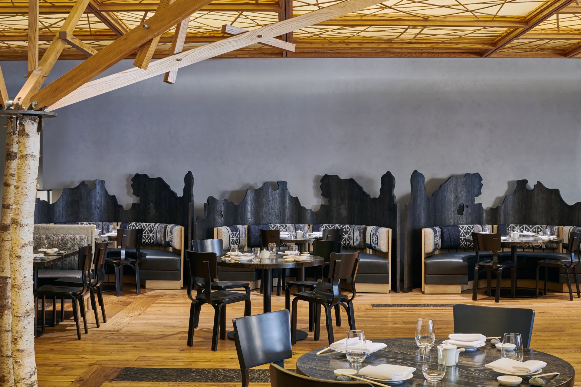Nobu Booth Seating | Virgin Hotels Las Vegas, Curio Collection by Hilton