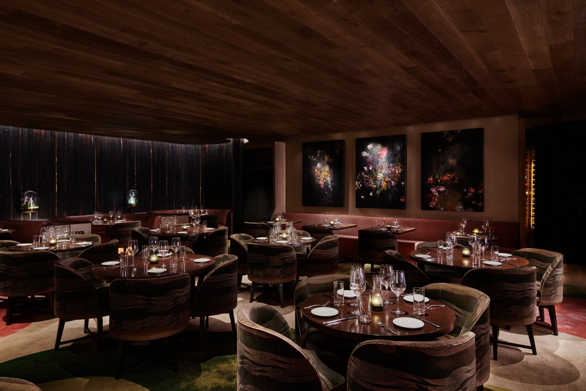 One Steakhouse Seating | Virgin Hotels Las Vegas, Curio Collection by Hilton