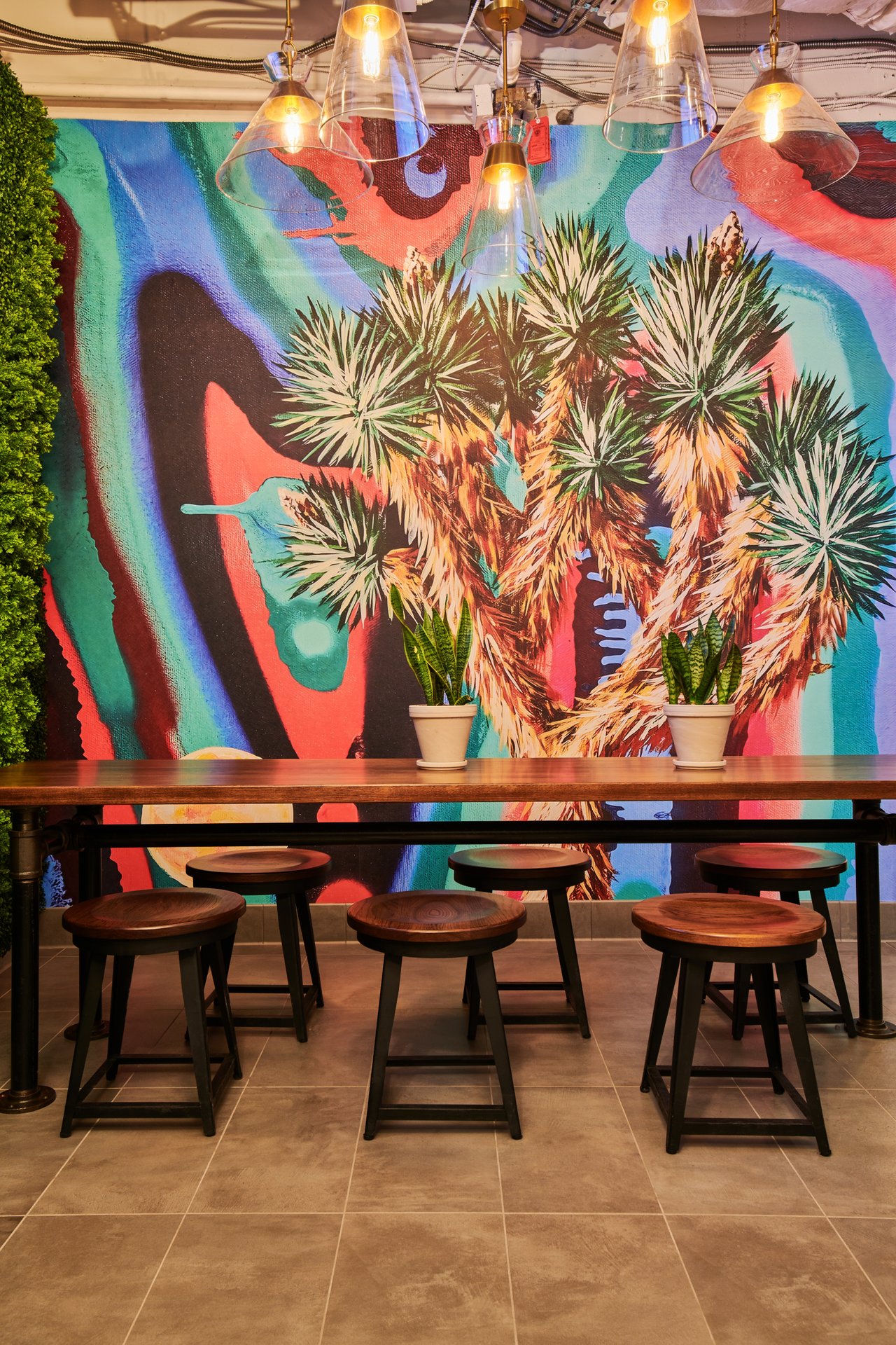 Pizza Forte Mural | Virgin Hotels Las Vegas, Curio Collection by Hilton