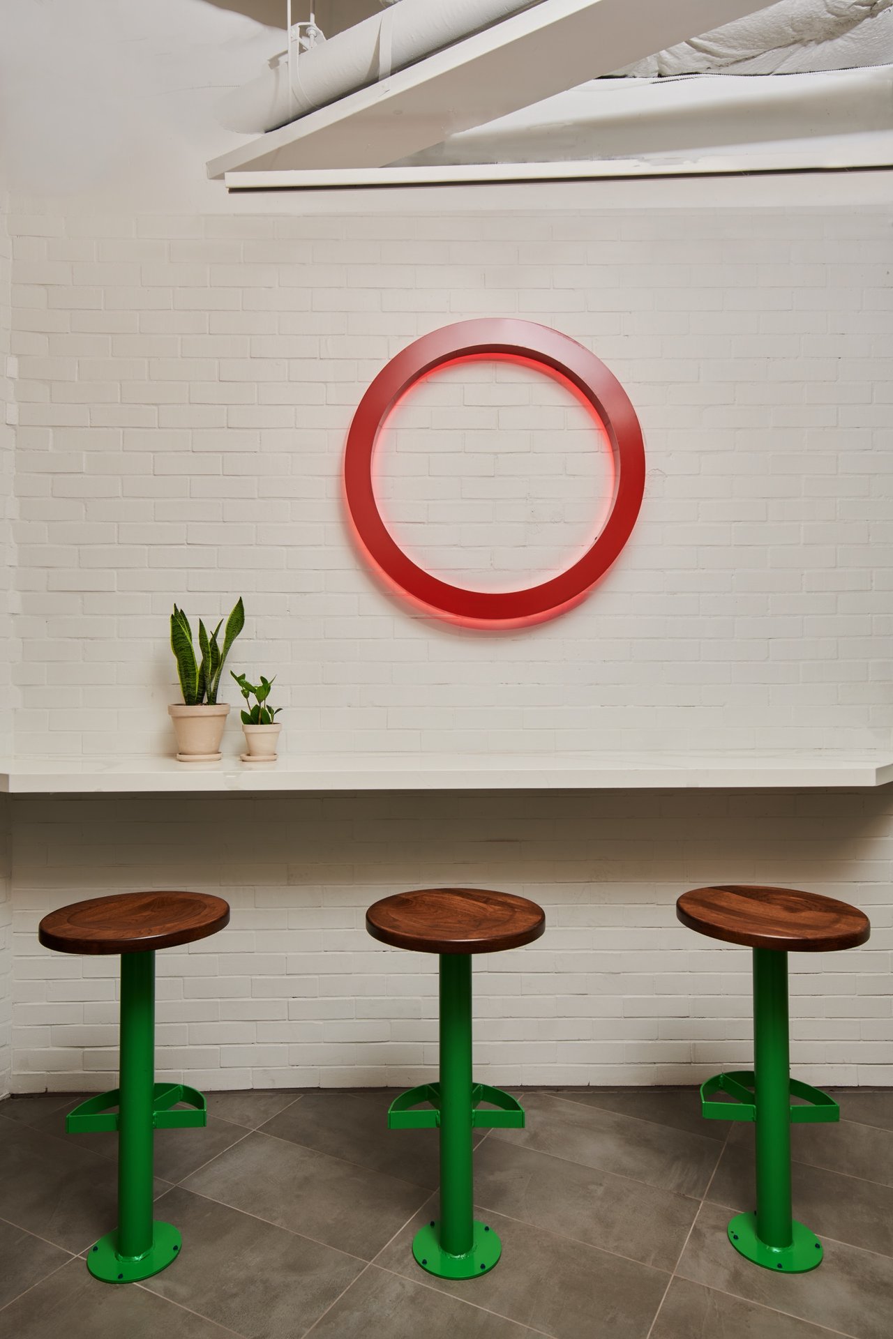 Pizza Forte Seating | Virgin Hotels Las Vegas, Curio Collection by Hilton