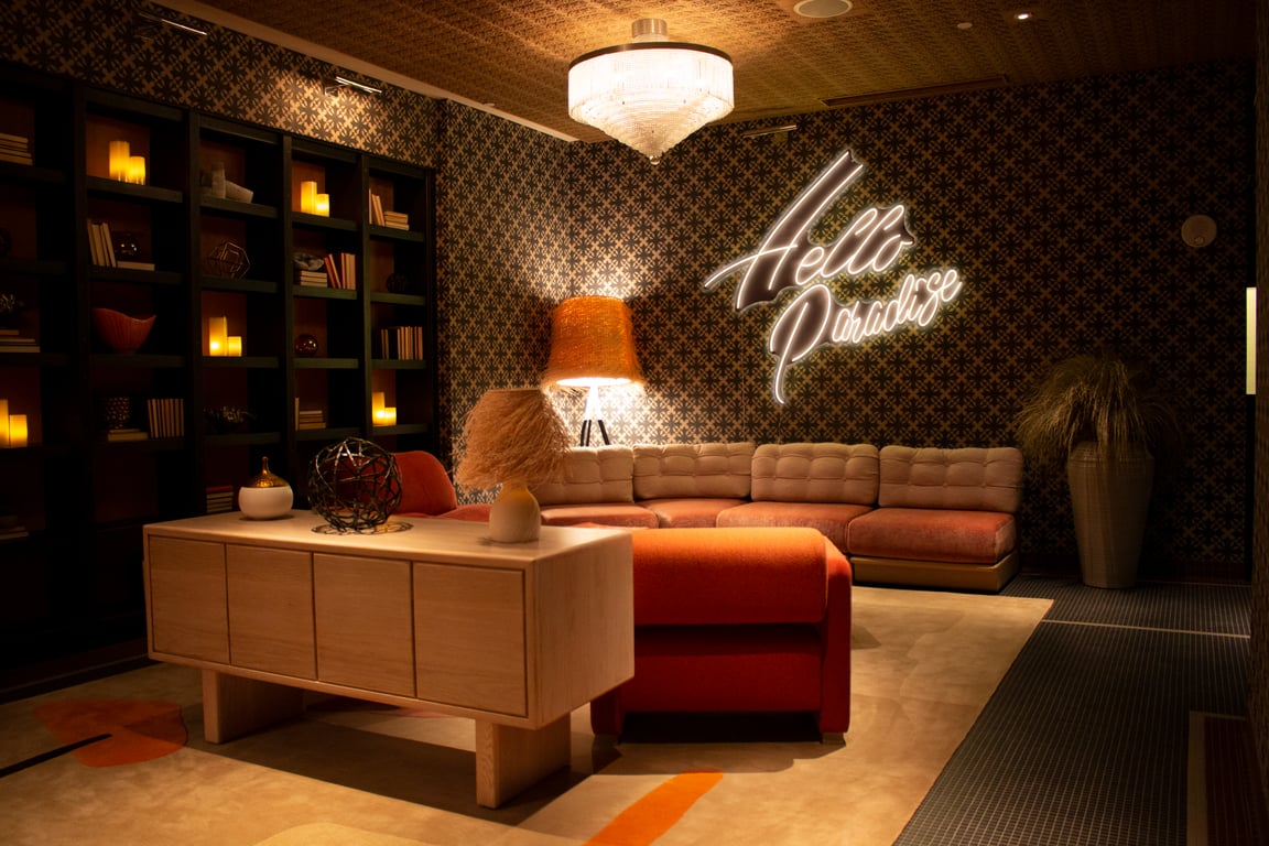 Spa Female Lobby Room | Virgin Hotels Las Vegas, Curio Collection by Hilton