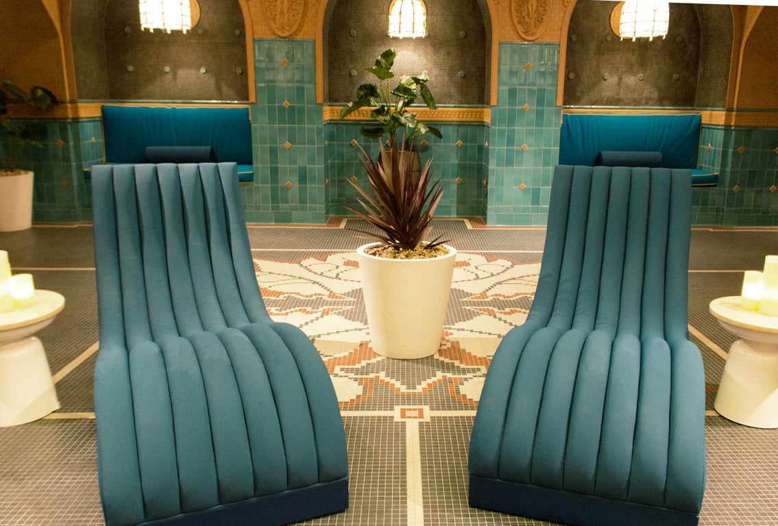Spa Seats | Virgin Hotels Las Vegas, Curio Collection by Hilton