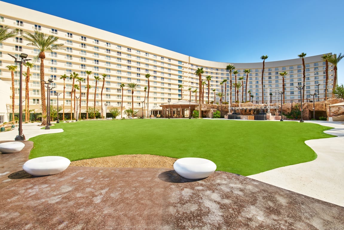 The Event Lawn | Virgin Hotels Las Vegas, Curio Collection by Hilton
