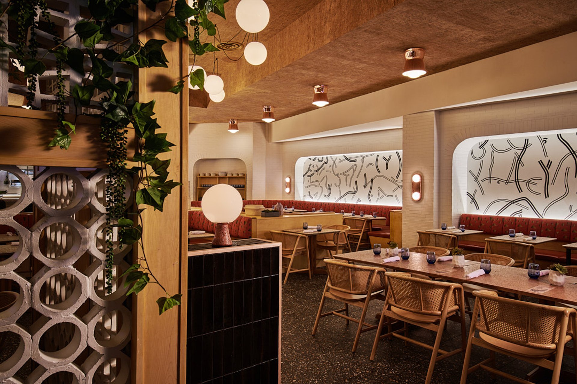 The Kitchen at Commons Club Seating | Virgin Hotels Las Vegas, Curio Collection by Hilton